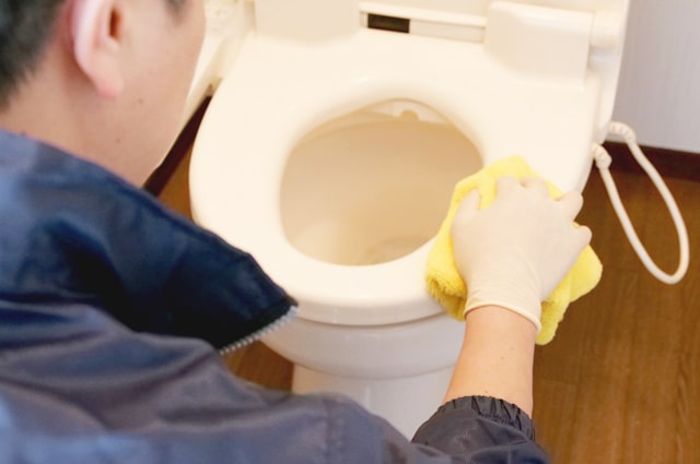 清掃サービスご利用の流れ:清掃作業